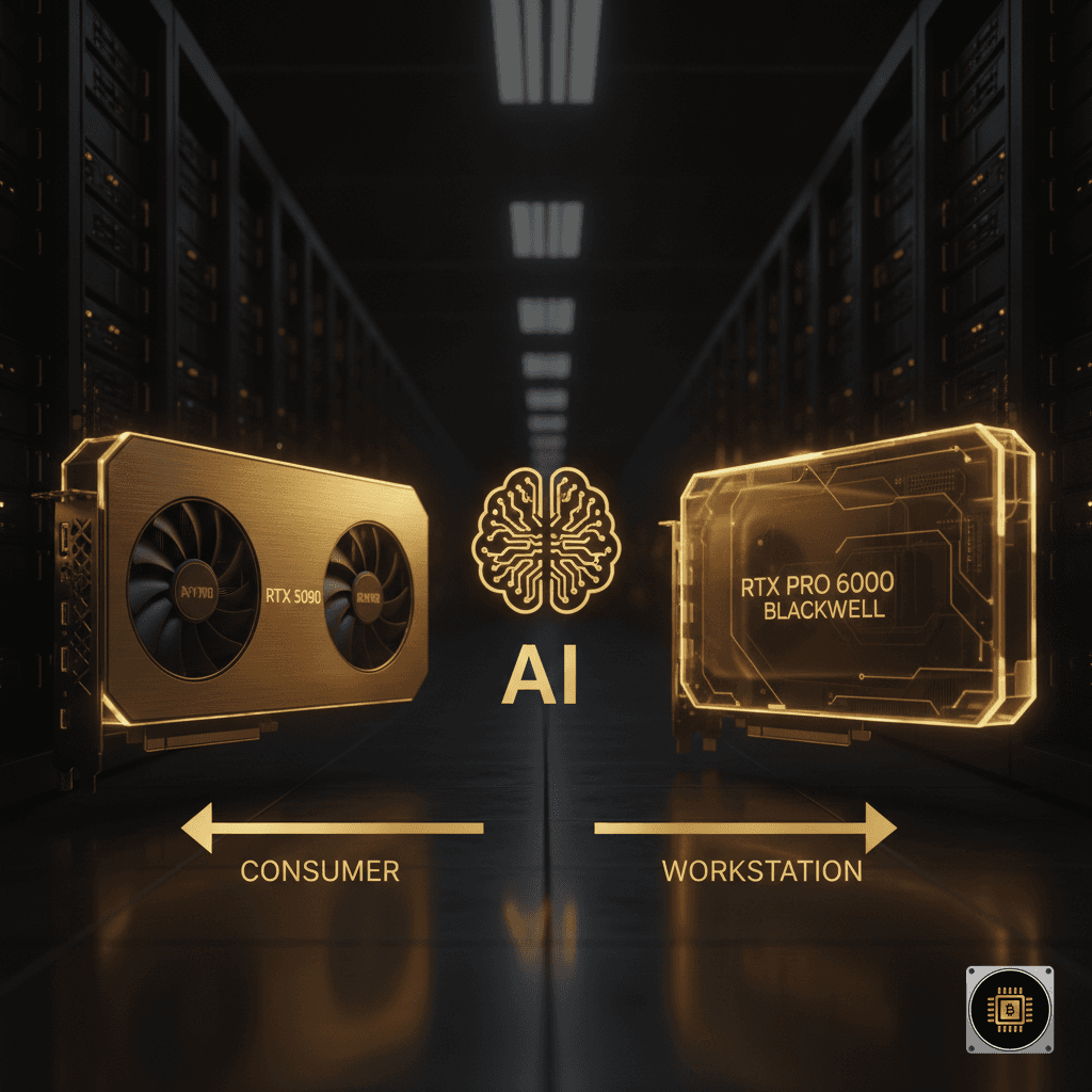 RTX 5090 vs RTX PRO 6000 Blackwell: Workstation or Consumer for AI?